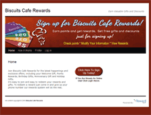 Tablet Screenshot of biscuitscafe.rewardblaster.com